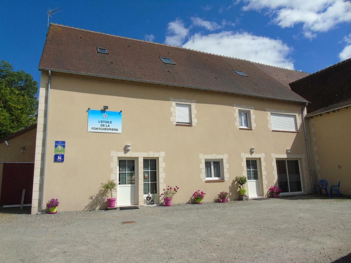 L'Etoile De La Fontchevriere Bed and Breakfast Neuvy-Saint-Sépulchre Εξωτερικό φωτογραφία